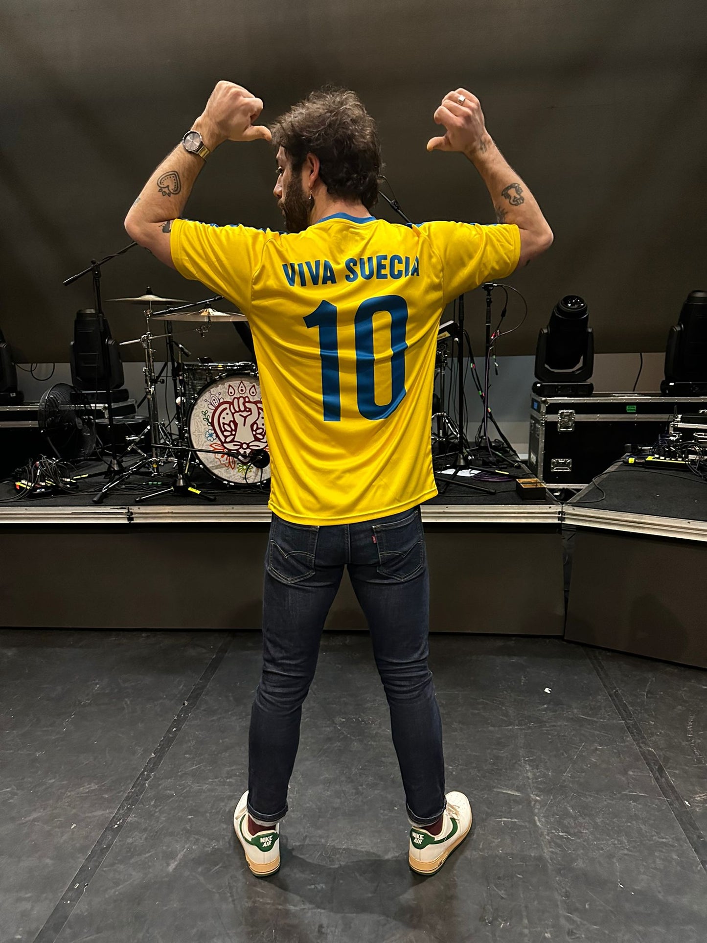 Camiseta Fútbol Viva Suecia