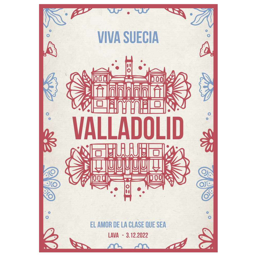 Valladolid cartel gira El amor de la clase que sea