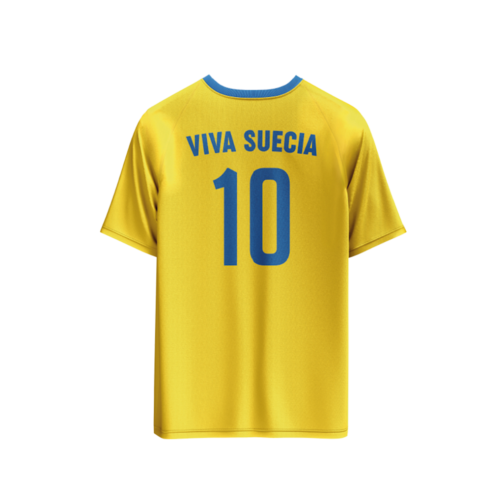 Camiseta Fútbol Viva Suecia