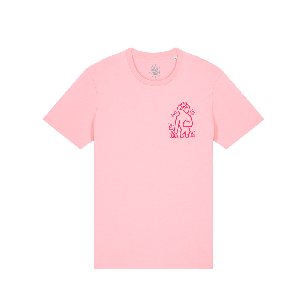 Camiseta Rosa Puño