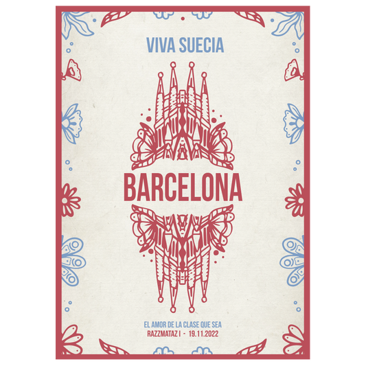 Barcelona cartel gira El amor de la clase que sea