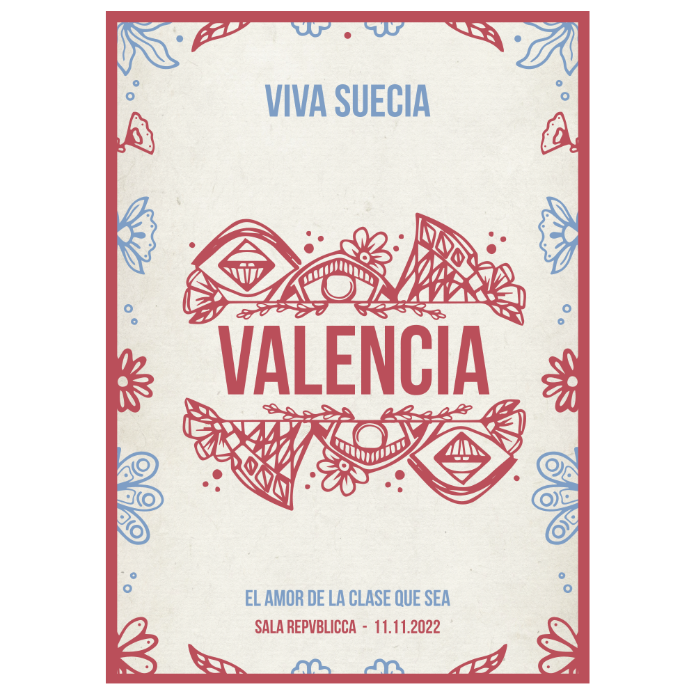 Valencia cartel gira El amor de la clase que sea