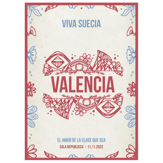 Valencia cartel gira El amor de la clase que sea