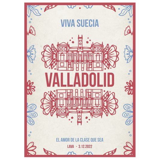 Valladolid cartel gira El amor de la clase que sea